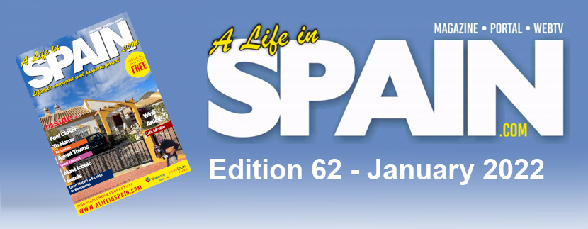 Blog Image for A life in Spain Property Magazine Edition 62 - January 2022 A Life in Spain
