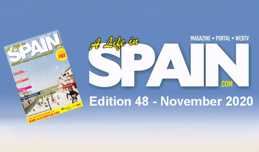 Blog Image for A life in Spain Property Magazine Edition 48 - November 2020 A Life in Spain